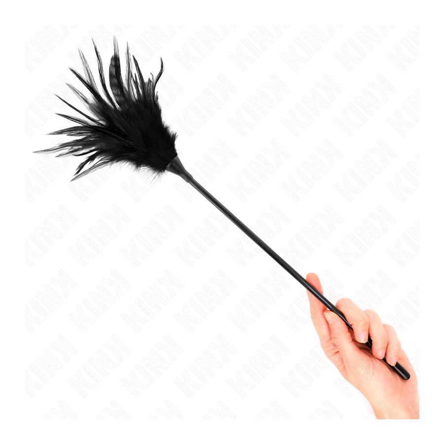 KINK - PIUME MULTIPLE NERE TICKLE 45 CM